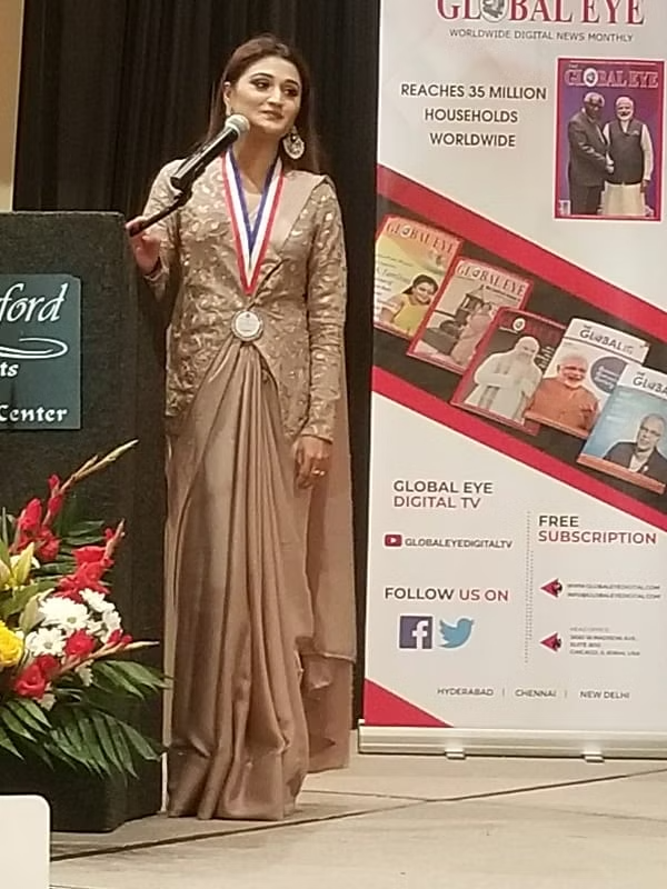 भारत की एनवायरमेंट एक्टिविस्ट आरुषि निशंक को शिकागो में मिला ‘टॉप 20 ग्लोबल वूमेन अवॉर्ड’